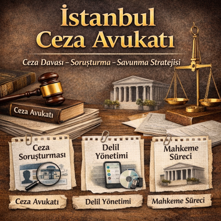 İstanbul Ceza Avukatı: Ceza Soruşturması ve Ceza Davasında Etkili Savunma Rehberi istanbul ceza avukatı