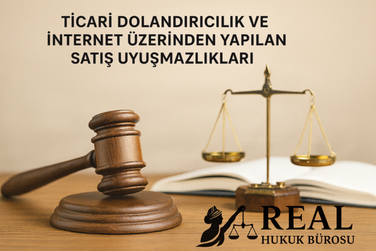 Ticari Dolandırıcılık ve İnternet Üzerinden Yapılan Satış Uyuşmazlıkları Ticari Dolandırıcılık ve İnternet Satış Uyuşmazlıkları